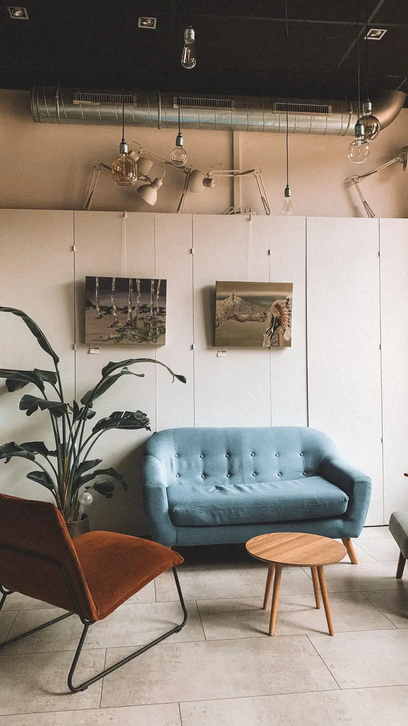 A reading corner