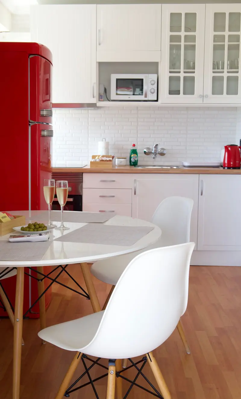 Small table for breakfast