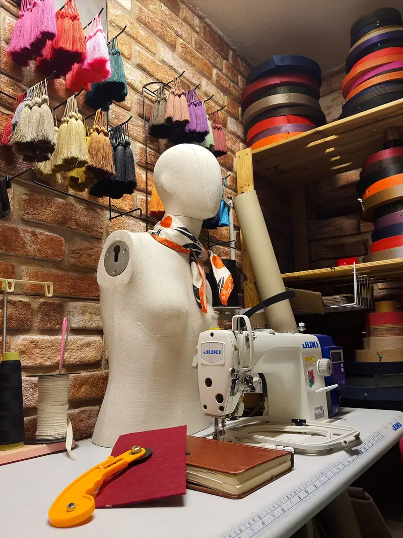 A sewing corner